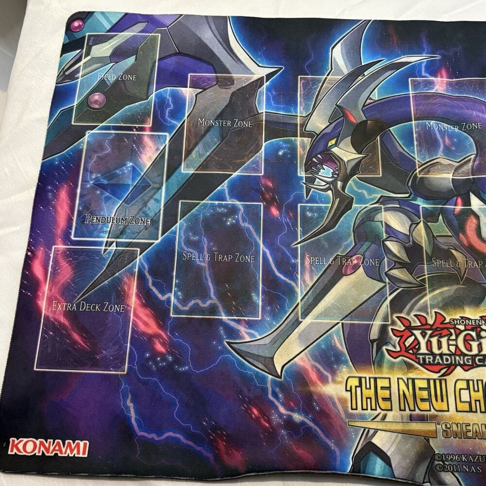 YuGiOh The New Challengers Playmat - Sneak Peek - Official - OTS - Picture 3 of 6